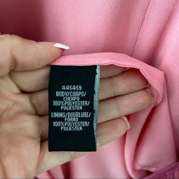 NEW Monique Lhuillier Ines Dress Pink Lace - Picture 6 of 7